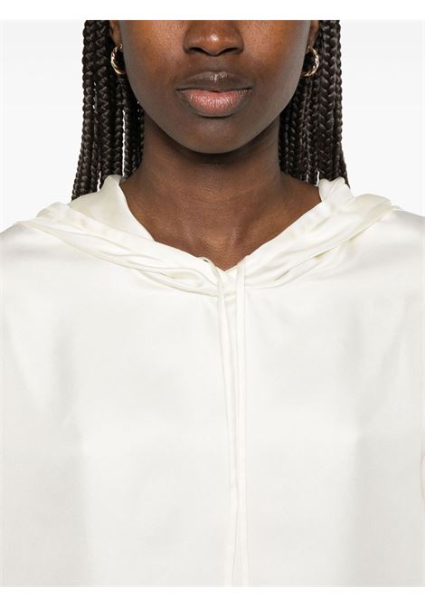 White nuka hooded top Loulou studio - women LOULOU STUDIO | NUKASFTVNLL